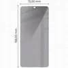Gehärtetes Glas mit Privatschutzfilter für Samsung Galaxy Produktbild-Vorschau 2