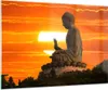 Bilder auf glas - tempel buddha - 100x70cm - Glasbilder - Produktbild-Vorschau 1