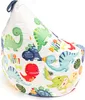 Ecopuf - Sitzsack Bean Bag 90x110cm - Oscar Modern Muster Produktbild-Vorschau 5