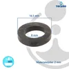 tecuro 10 x Gummidichtung 3/8" (8 x 14,5 x 2 mm) für Produktbild-Vorschau 3