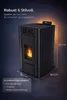 UMBRELLA® P18 Poêle à granulés à eau 18 kW, 300 m³, A+, Voir les images du produit 12