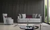 Runder Clubsessel Sofa Couch Relax Einsitzer Polster Möbel Produktbild-Vorschau 4