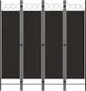 "2026 Aktion" 4-tlg. Raumteiler Paravent Elegantes Design - Produktbild-Vorschau 4