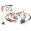 Kinder Automatisches Legen Domino Zug Elektroauto Dominoes Produktbild-Vorschau 8