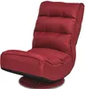 COSTWAY Chaise de sol pivotante à 360° Fauteuil de sol avec Voir les images du produit 6