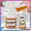 ASATO Glas-Frischhaltedosen 8er Set 150 bis 1040 ml Produktbild-Vorschau 7