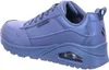 Side view of a blue Skechers sneaker. Náhľad obrázku produktu