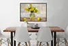 MuchoWow® Gerahmtes Poster Blumen - Gelb - Stilleben 90x60 Produktbild-Vorschau 2