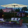 Sonnenschirmee mit LED 350cm Alu Sonnenschirme mit UV Produktbild-Vorschau 8