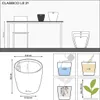 Pflanztopf Lechuza Classico Color LS Kunststoff Ø 22 cm H Produktbild-Vorschau 6
