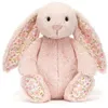 Plüsch Hase 28 cm – Kuscheltier mit Blumenohren – weiches Produktbild-Vorschau 1