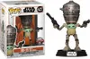 A Funko Pop! Star Wars IG-11 with The Child figure in its packaging, shown next to the figure itself. Produktbild-Vorschau