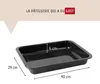 Zenker Diamant Backform Email Höhe: 40 mm, Länge: 400 mm, Anteprima dell’immagine prodotto 4