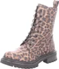 Boxx Damen-Schnürstiefelette Leopard-Braun-Schwarz, Produktbild-Vorschau 2