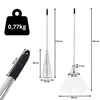 BAUSTER® Gartenrechen 116-148cm Teleskop Fächerbesen Produktbild-Vorschau 3