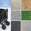 EASYmaxx Bollerwagen met kleine wielen - opvouwbaar - zwart Productafbeelding-voorbeeld 6