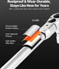 A close-up diagram illustrating the layered construction of a torque wrench, highlighting its materials and manufacturing processes. Podgląd zdjęcia produktu