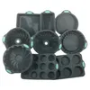 9er-Set Silikon-Backformen – Antihaft, rund & eckig, Produktbild-Vorschau 1