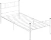 HOMCOM Bettrahmen für Matratze 200 x 90 cm, Bettgestell 88 Produktbild-Vorschau 1