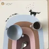 OYOY MINI Tischsets L38xW38xH0,2 beige Produktbild-Vorschau 3
