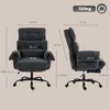 Silla de oficina HOMCOM, silla ergonómica para escritorio Vista previa de la imagen del producto 3