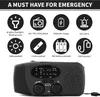 Radio di emergenza con manovella, LED e power bank - Anteprima dell’immagine prodotto 2