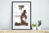 MuchoWow® MuchoWow® Gerahmtes Poster Meer - Palme - Strand Produktbild-Vorschau 4