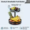 Panier à fruits à deux niveaux - Support pour panier à Voir les images du produit 4
