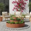 Relaxdays – spiralna donica na zioła, 3-częściowa, Podgląd zdjęcia produktu 3