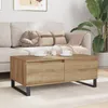 vidaXL Konferenčný stolík Artisan dub 90 x 50 x 36,5 cm Náhľad obrázku produktu 4