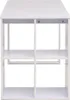 vidaXL Psací stůl 120 × 60 × 75 cm Bílý Náhled obrázku produktu 3