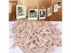 Mini Wäscheklammern Holz Natur 100 Stück Deko Klammern Produktbild-Vorschau 2