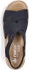 Rieker Damen Keil-Sandaletten Blau Voir les images du produit 28