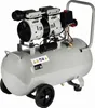A gray air compressor with two motors on top, resting on a white background. Anteprima dell’immagine prodotto