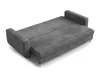 AX LIVING Cheriton Schlafsofa Modern 222 cm Grafitgrau mit Produktbild-Vorschau 3