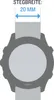 Garmin 010-13102-02 cinturino QuickFit™ in silicone 20 mm Anteprima dell’immagine prodotto 3
