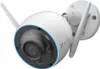 A white EZVIZ H3 3K WLAN smart home camera with two antennas is shown against a white background. Anteprima dell’immagine prodotto