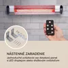 Blumfeldt Dark Wave Infračervený sálavý ohrievač, terasový Náhľad obrázku produktu 8