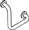 HEWI 801.22.120 33 Winkelgriff Ser 801, d:33, Produktbild-Vorschau 3