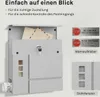WOLTU Briefkasten Postkasten mit Zeitungsfach Klappdeckel, Produktbild-Vorschau 7