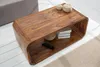 riess-ambiente Massivholz Couchtisch CUBUS 100cm braun Produktbild-Vorschau 6