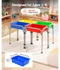 Table d'activité sensorielle SucceBuy avec 4 stations, des Voir les images du produit 4
