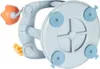 A close-up, angled view of a baby bath seat with suction cups. Produktbild-Vorschau