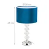 Stolní lampa Relaxdays 10038915, modrá Náhled obrázku produktu 4