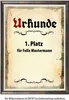 Urkundenpapier DIN A4 im Set (20 Blatt) Aufdruck Urkunde Produktbild-Vorschau 3