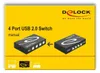 Delock Switch USB 2.0 4 porty manuál - USB přepínač pro Náhled obrázku produktu 5