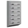 Cassetta postale condominiale 6 posti EURO GDS 6 RAL 7035 Anteprima dell’immagine prodotto 1