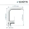 SCHÜTTE Küchenarmatur RIO, Wasserhahn Küche mit Produktbild-Vorschau 4