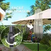 Outsunny Parasol de jardin exterieur parasol double 4,6L x Voir les images du produit 4