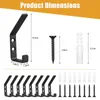 8 ganci per pannelli acustici, 13 mm; accessori per Anteprima dell’immagine prodotto 2